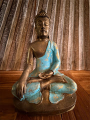 NEW Balinese Resin Buddha Sculpture - Bali Buddha Statue Resin for Indoors