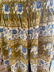 Ladies Bali Beach / Shirred Waist Bali Capri Pants SO COMFY XXL - Bali 3/4 Pants