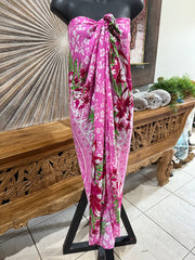 Bali Beach Mumu Sarong - Balinese Sarong Dress - Tie Up Tube Sarong S-XL