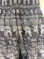 Ladies Bali Beach / Shirred Waist Bali Capri Pants SO COMFY Suit Maternity XXL