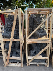 Set 2 Balinese Raksasa Statues - Traditional Bali Statues - Great ENTRY Pieces