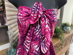 Bali Beach Mumu Sarong - Balinese Sarong Dress - Tie Up Tube Sarong S-XL