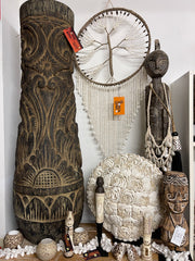 Brand New Natural Shell Feature Lamp - Indoor Bali Feature Lamp - Shell Lamp