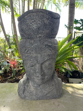 NEW Balinese Cast Dewi Head Pot - Bali Dewi Head Plant Pot - Balinese Garden Art