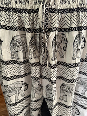 Ladies Bali Beach / Shirred Waist Bali Capri Pants SO COMFY Suit Maternity XXXL