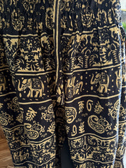 Ladies Bali Beach / Shirred Waist Bali Capri Pants SO COMFY Suit Maternity XXXL