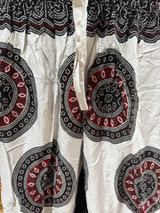 Ladies Bali Beach / Shirred Waist Bali Capri Pants - SO COMFY Suit Maternity XL