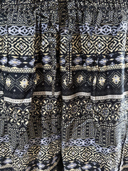 Ladies Bali Beach / Shirred Waist Bali Capri Pants - SO COMFY Suit Maternity XL