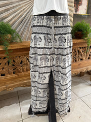 Ladies Bali Beach / Shirred Waist Bali Capri Pants - SO COMFY XL Bali 3/4 Pants