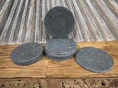 NEW Balinese Hand Crafted Marble Trivet / Marble Plate / Marble Pot Stand