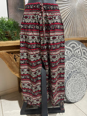 Ladies Bali Beach / Shirred Waist Bali Capri Pants SO COMFY Suit Maternity XXL