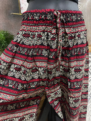 Ladies Bali Beach / Shirred Waist Bali Capri Pants SO COMFY Suit Maternity XXL