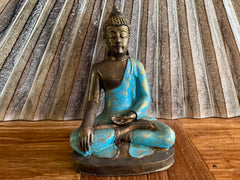 NEW Balinese Resin Buddha Sculpture - Bali Buddha Statue Resin for Indoors