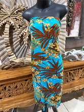 Bali Beach Sarong - Tropical Style Sarong - Bikini Cover Up - Bali Sarong Blue