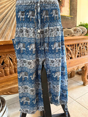 Ladies Bali Beach / Shirred Waist Bali Capri Pants SO COMFY XXL - Bali 3/4 Pants