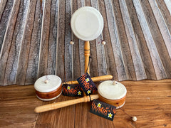 Brand New Bali Monkey Drum - Balinese Musical Instrumen - Hand Crafted Bali Drum