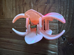 Frangipani Hair Clip - 6 COLOURS - Frangipani Claw Hair Clip GREAT GIFT Pack 2