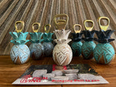 Bali Carved Pineapple Bottle Opener - Tropical Balinese Pineapple Bottle Opener