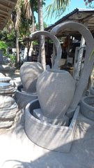 Balinese Shower Style Water Feature - Bali Water Feature - Large Water Feature