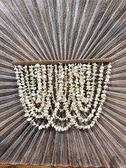 Balinese Shell Wall Decor Hanger - Bali BOHO Style Homewares - Shell Wall Art