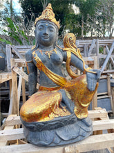 NEW Balinese Cast Dewi Sri Statue - Bali Garden Art Statues - Balinese Statue