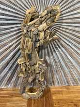 NEW Bali Handmade Driftwood Gecko Wall Decor 60cm - Bali Driftwood Wall Art