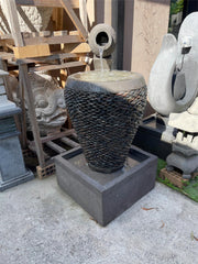 NEW Balinese Pebble Water Feature - Bali Water Feature - Bali Water Garden
