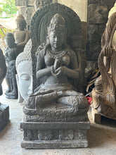 Quality Greenstone Balinese Buddha Statue - Dewi Statue on Stand - Bali Statue