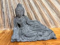 Balinese Cast Concrete Kwan Im Statue - Bali Guanin Statue - Kwan Yin Statue