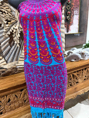 Bali Beach Sarong - Mandala Style Sarong - Bikini Cover Up - Bali Sarong