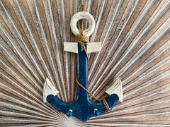 Brand New Bali Handmade Anchor with Hooks Balinese Nautical Range