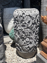 Balinese Master Carved Paras Pot - Unique High Quality Bali FEATURE POT 80x40cm
