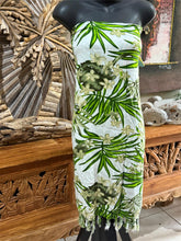 Bali Beach Sarong - Tropical Style Sarong - Bikini Cover Up - Bali Sarong Green