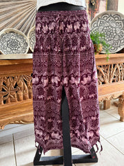 Ladies Bali Beach / Shirred Waist Bali Capri Pants SO COMFY XXL - Bali 3/4 Pants