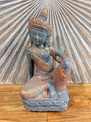 Balinese Cast Concrete Wisnu Statue - Bali Wisnu Statue - Bali Hindu God