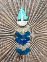 NEW Balinese Wooden Wooden Boat & Capiz Mobile / Windchime - Bali BOHO Mobile