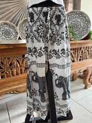 Ladies Bali Beach / Shirred Waist Bali Capri Pants SO COMFY XXL - Bali 3/4 Pants