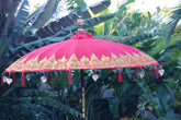 NEW Balinese 2m Single Ceremony Umbrella - Bali Umbrella - Balinese Garden Art