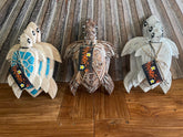 NEW Balinese Hand Crafted Set 3 Turtles - Bali Wood Turtle Wall Art - Bali Turtl