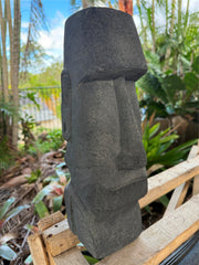 Balinese Cast Concrete Easter Island Statue - 40cm Easter Island Sculpture