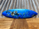 NEW Bali Handmade Air Brushed Surfboard Wall Decor 50cm - Bali Surfboard Sign