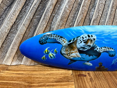 NEW Bali Handmade Air Brushed Surfboard Wall Decor 50cm - Bali Surfboard Sign