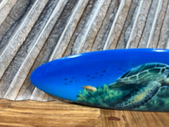 NEW Bali Handmade Air Brushed Surfboard Wall Decor 50cm - Bali Surfboard Sign