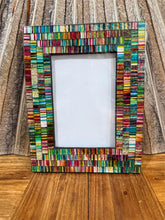 NEW Balinese Mosaic Photo Frame Suit 10 x 15cm Photo - Glass Mosaic Photo Frame