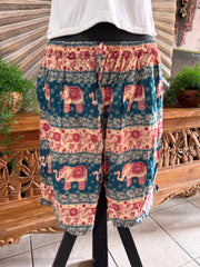 Ladies Bali Beach / Shirred Waist Bali Shorts SO COMFY XXL - Ladies Bali Shorts