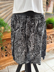 Ladies Bali Beach / Shirred Waist Bali Shorts SO COMFY XXL - Ladies Bali Shorts