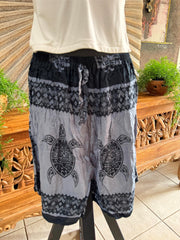 Ladies Bali Beach / Shirred Waist Bali Shorts SO COMFY XXL - Ladies Bali Shorts