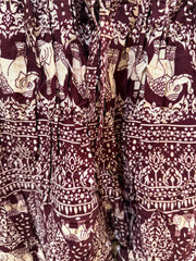 Ladies Bali Beach / Shirred Waist Bali Shorts SO COMFY XXL - Ladies Bali Shorts