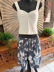 Ladies Bali Beach / Shirred Waist Bali Shorts SO COMFY XXXL - Ladies Bali Shorts