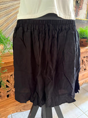 Ladies Bali Beach / Shirred Waist Bali Shorts SO COMFY XXXL - Ladies Bali Shorts